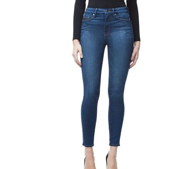 Good American Good Waist High Rise Skinny Jean size 0 / 25 - Picture 1 of 10